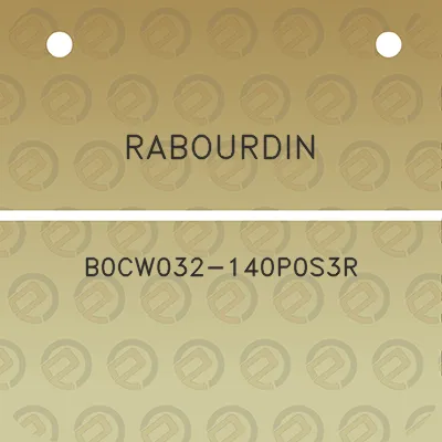 rabourdin-b0cw032-140p0s3r