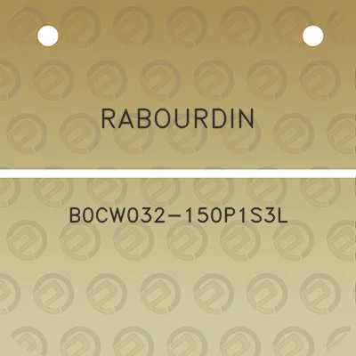 rabourdin-b0cw032-150p1s3l