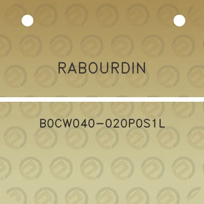 rabourdin-b0cw040-020p0s1l