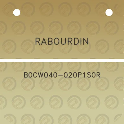 rabourdin-b0cw040-020p1s0r