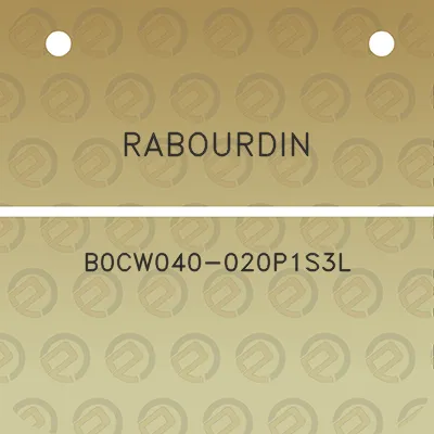 rabourdin-b0cw040-020p1s3l