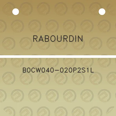 rabourdin-b0cw040-020p2s1l