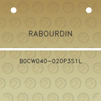 rabourdin-b0cw040-020p3s1l