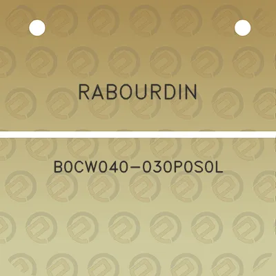 rabourdin-b0cw040-030p0s0l