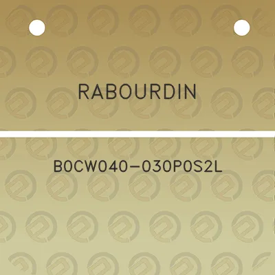 rabourdin-b0cw040-030p0s2l