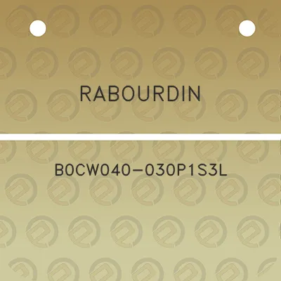 rabourdin-b0cw040-030p1s3l