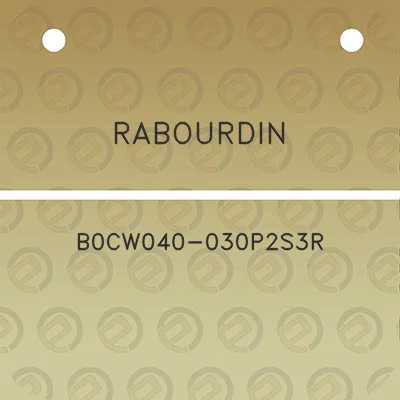 rabourdin-b0cw040-030p2s3r