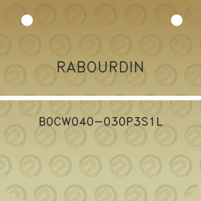 rabourdin-b0cw040-030p3s1l