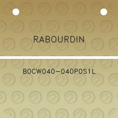 rabourdin-b0cw040-040p0s1l