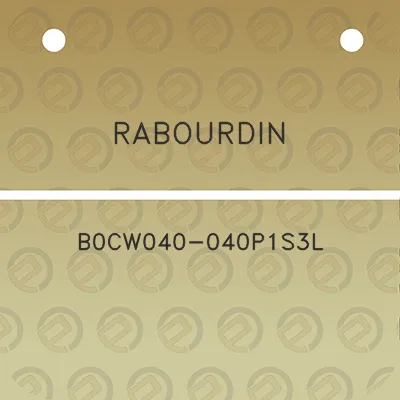 rabourdin-b0cw040-040p1s3l