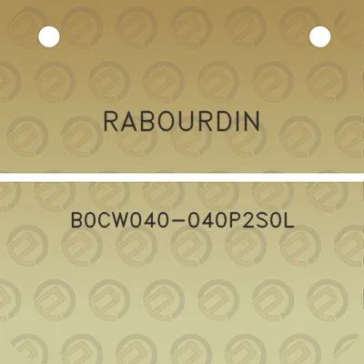 rabourdin-b0cw040-040p2s0l