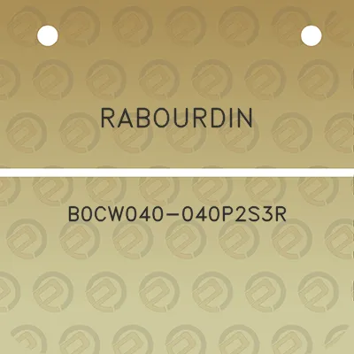 rabourdin-b0cw040-040p2s3r