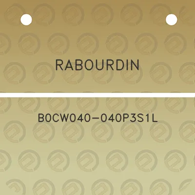 rabourdin-b0cw040-040p3s1l