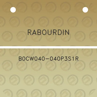 rabourdin-b0cw040-040p3s1r