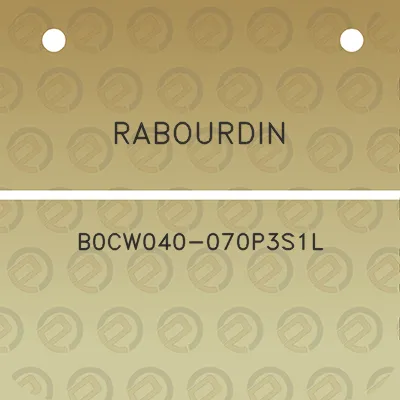 rabourdin-b0cw040-070p3s1l