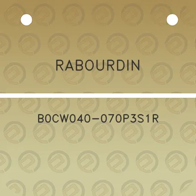 rabourdin-b0cw040-070p3s1r