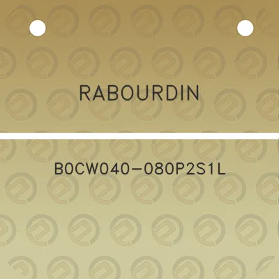 rabourdin-b0cw040-080p2s1l