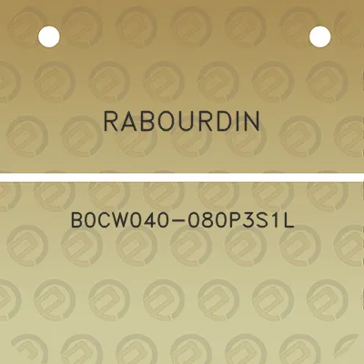 rabourdin-b0cw040-080p3s1l