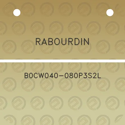 rabourdin-b0cw040-080p3s2l