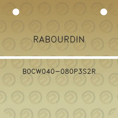 rabourdin-b0cw040-080p3s2r