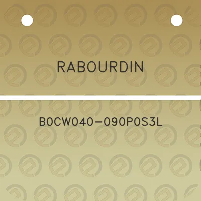 rabourdin-b0cw040-090p0s3l