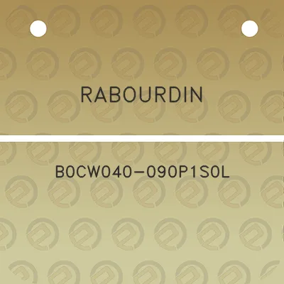 rabourdin-b0cw040-090p1s0l