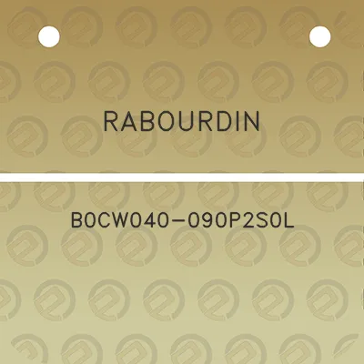 rabourdin-b0cw040-090p2s0l