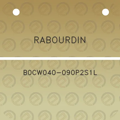 rabourdin-b0cw040-090p2s1l