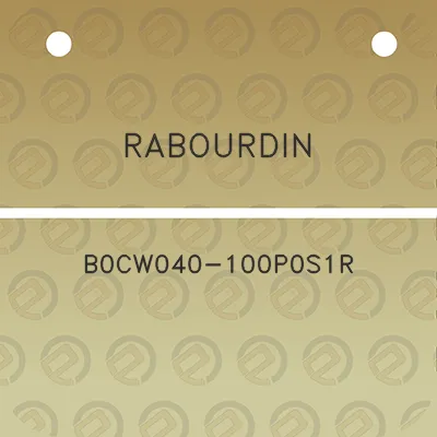 rabourdin-b0cw040-100p0s1r