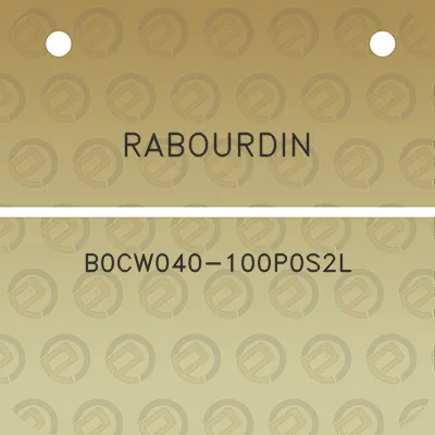 rabourdin-b0cw040-100p0s2l