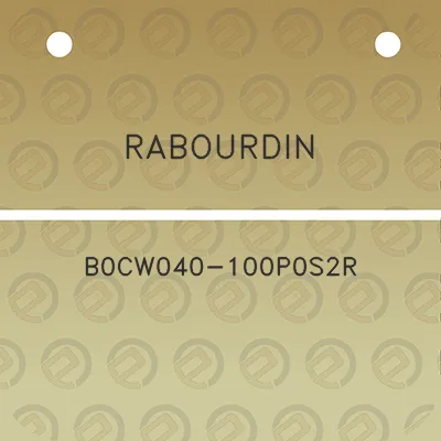 rabourdin-b0cw040-100p0s2r