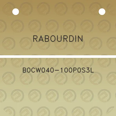 rabourdin-b0cw040-100p0s3l