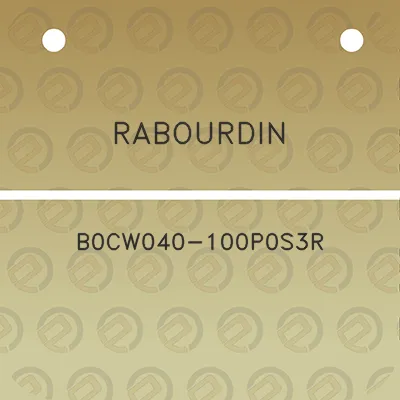 rabourdin-b0cw040-100p0s3r