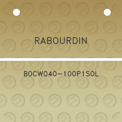 rabourdin-b0cw040-100p1s0l