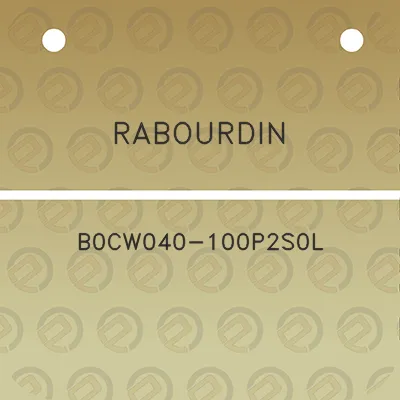 rabourdin-b0cw040-100p2s0l