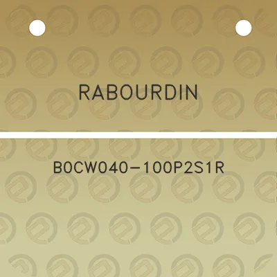 rabourdin-b0cw040-100p2s1r