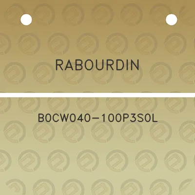 rabourdin-b0cw040-100p3s0l