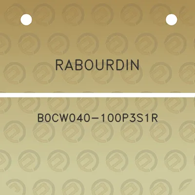 rabourdin-b0cw040-100p3s1r