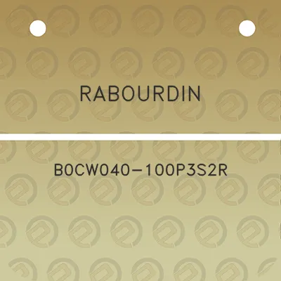 rabourdin-b0cw040-100p3s2r