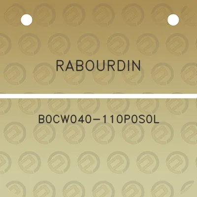 rabourdin-b0cw040-110p0s0l