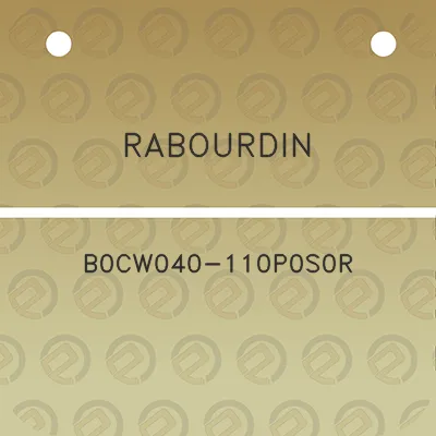 rabourdin-b0cw040-110p0s0r