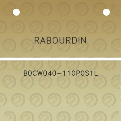 rabourdin-b0cw040-110p0s1l