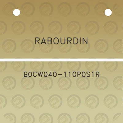 rabourdin-b0cw040-110p0s1r