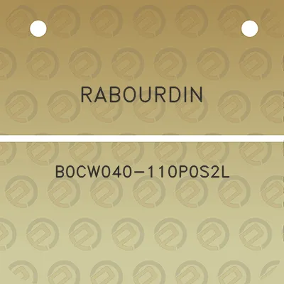 rabourdin-b0cw040-110p0s2l