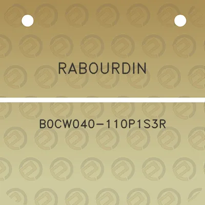 rabourdin-b0cw040-110p1s3r