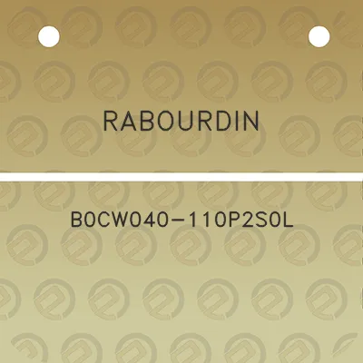 rabourdin-b0cw040-110p2s0l