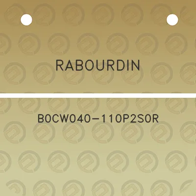 rabourdin-b0cw040-110p2s0r