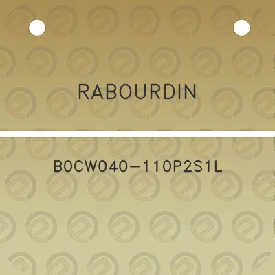 rabourdin-b0cw040-110p2s1l