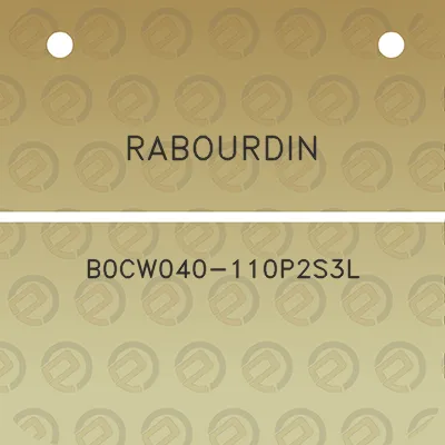 rabourdin-b0cw040-110p2s3l