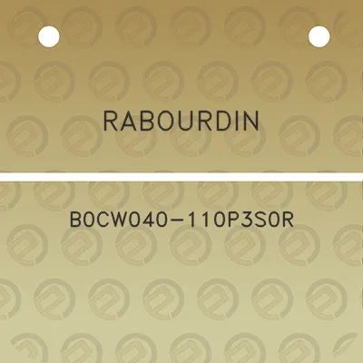 rabourdin-b0cw040-110p3s0r